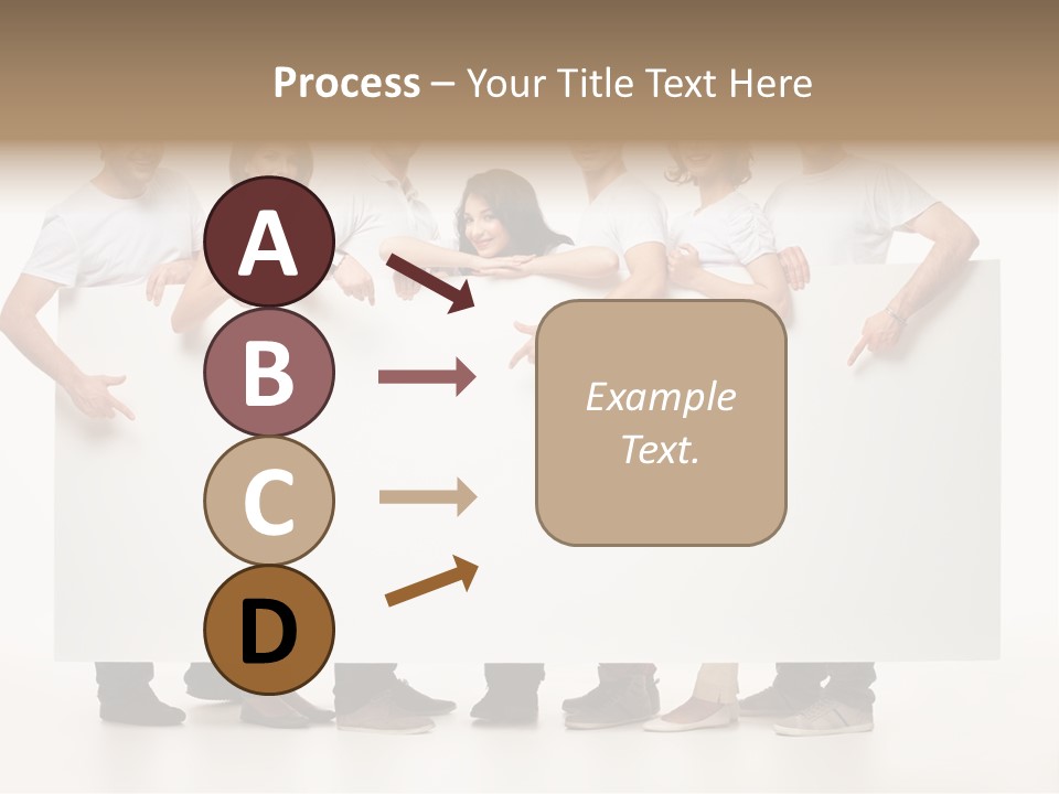 Toothy Space Woman PowerPoint Template