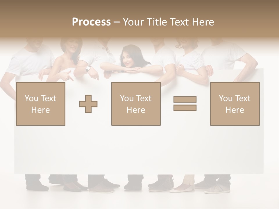 Toothy Space Woman PowerPoint Template