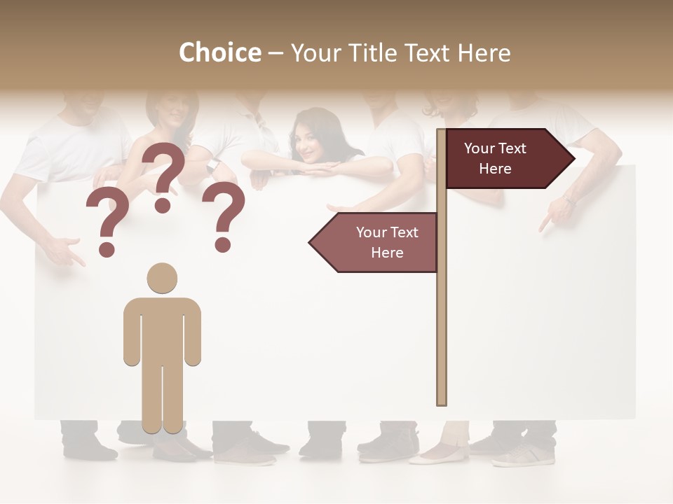 Toothy Space Woman PowerPoint Template