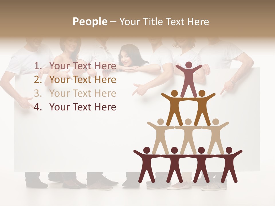 Toothy Space Woman PowerPoint Template