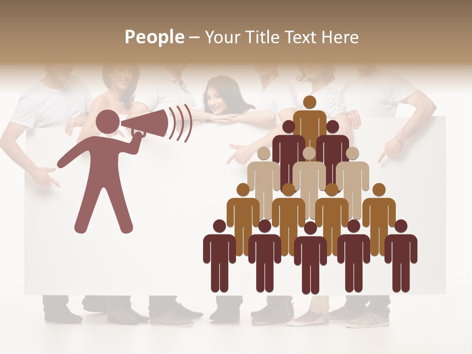 Toothy Space Woman PowerPoint Template