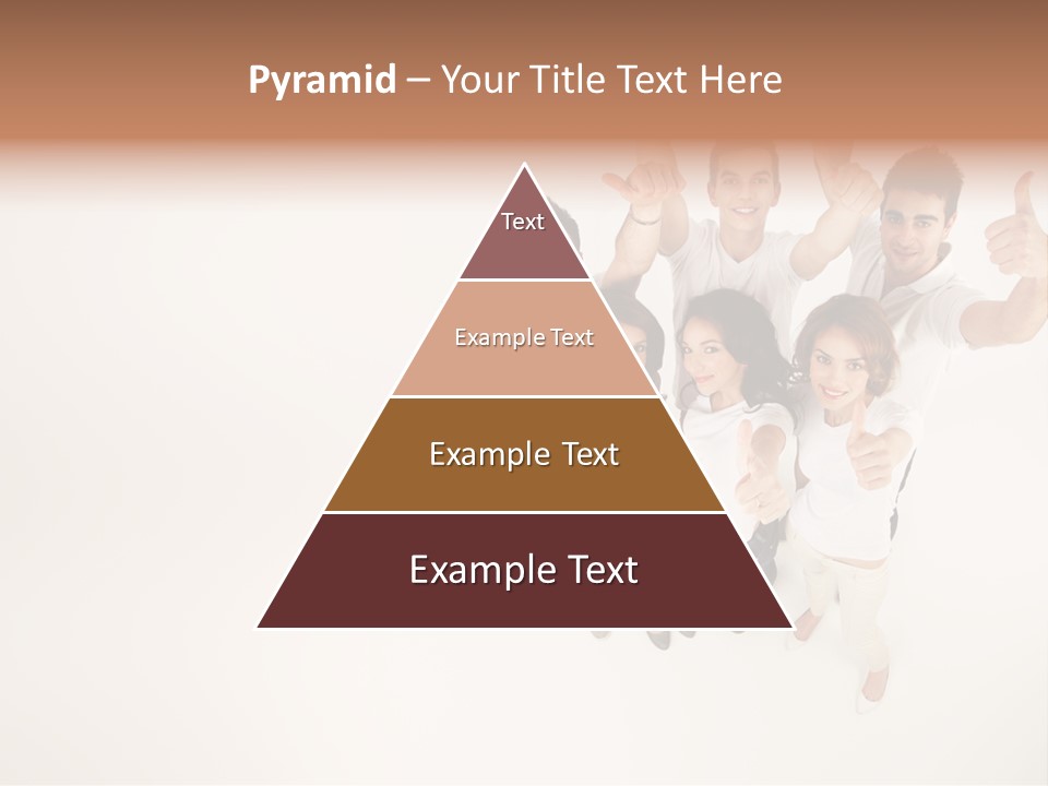 Advertising Hands Image PowerPoint Template