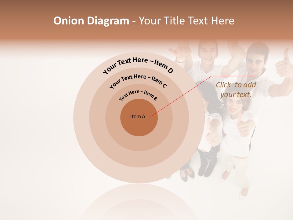 Advertising Hands Image PowerPoint Template