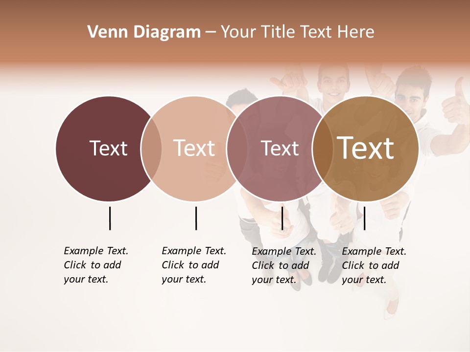 Advertising Hands Image PowerPoint Template