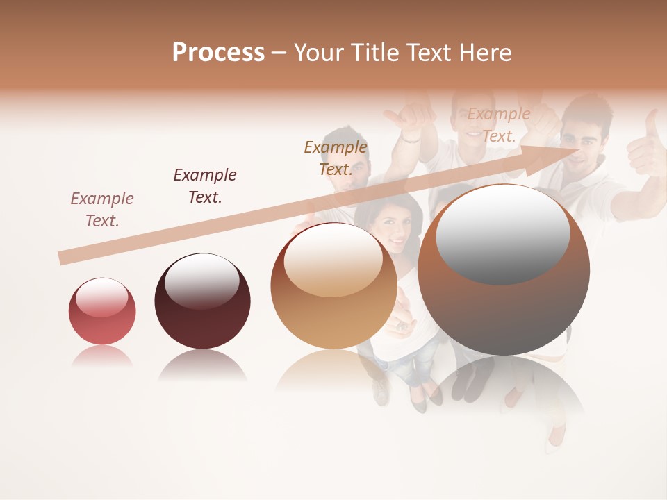 Advertising Hands Image PowerPoint Template