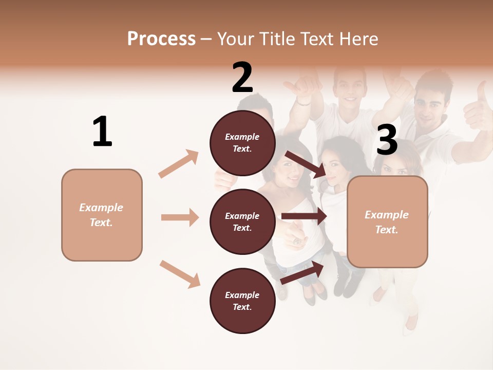 Advertising Hands Image PowerPoint Template