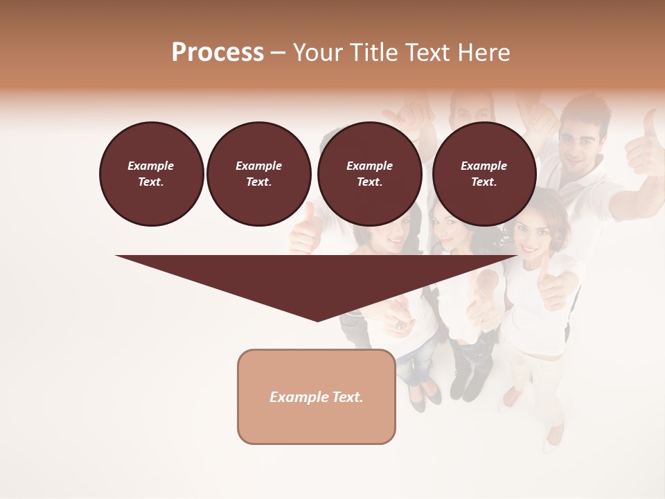 Advertising Hands Image PowerPoint Template