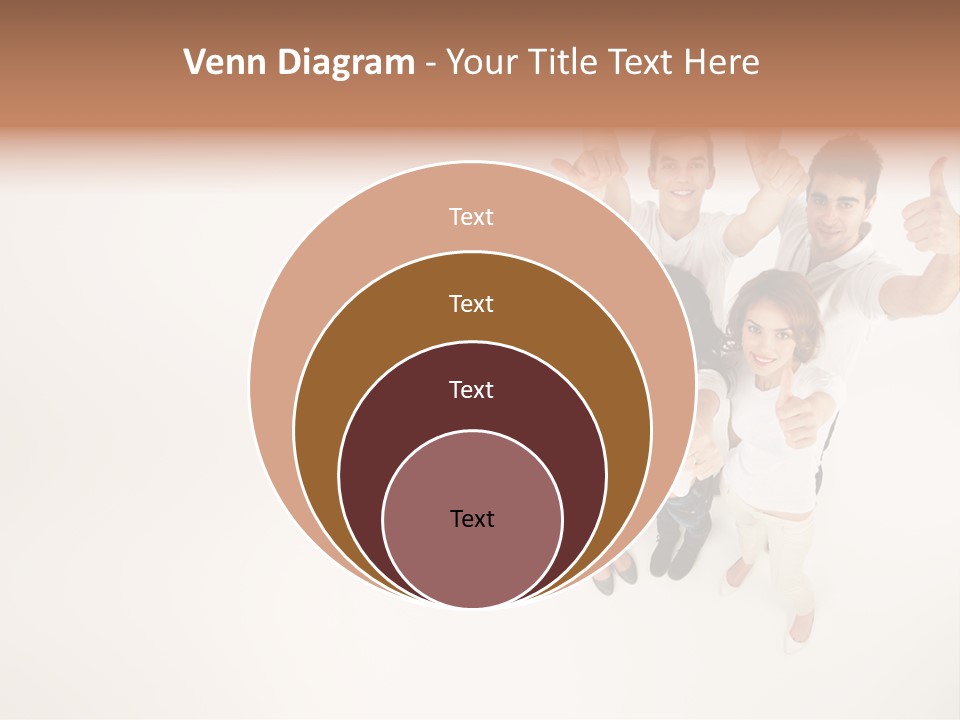 Advertising Hands Image PowerPoint Template