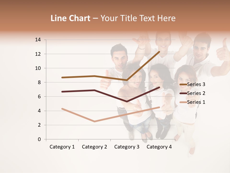Advertising Hands Image PowerPoint Template