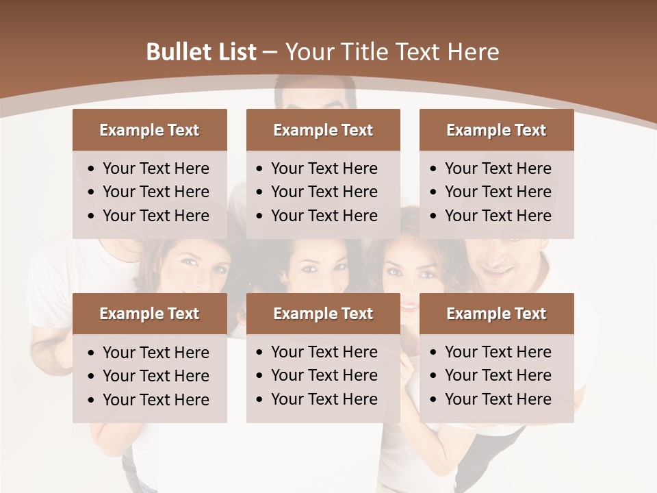 Male Young Advertise PowerPoint Template