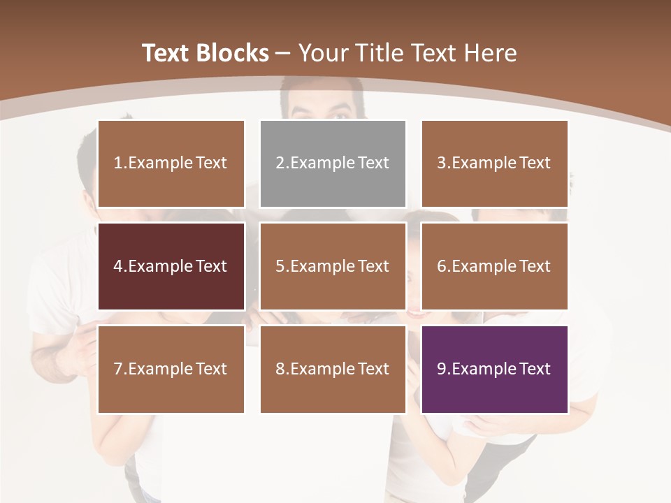 Male Young Advertise PowerPoint Template