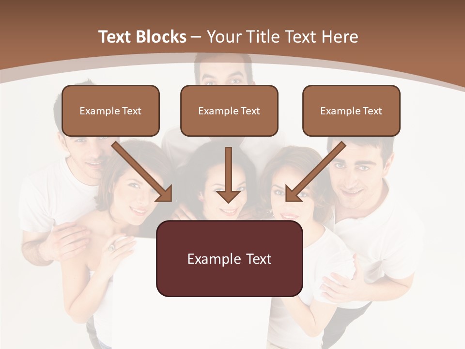 Male Young Advertise PowerPoint Template
