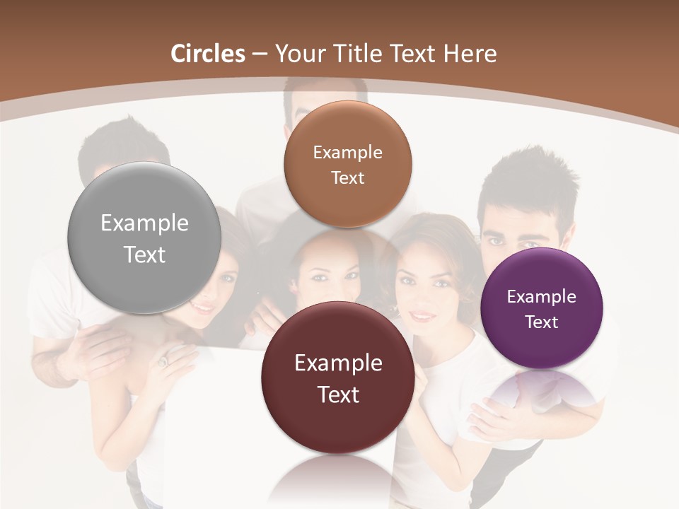 Male Young Advertise PowerPoint Template