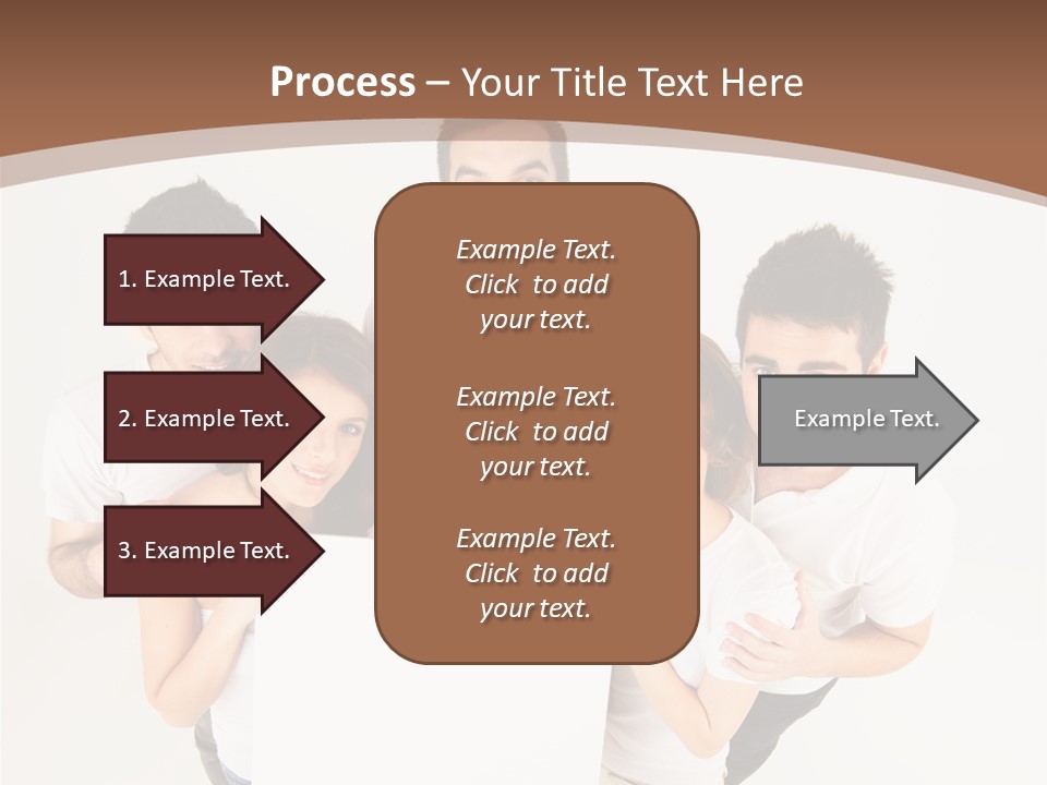 Male Young Advertise PowerPoint Template