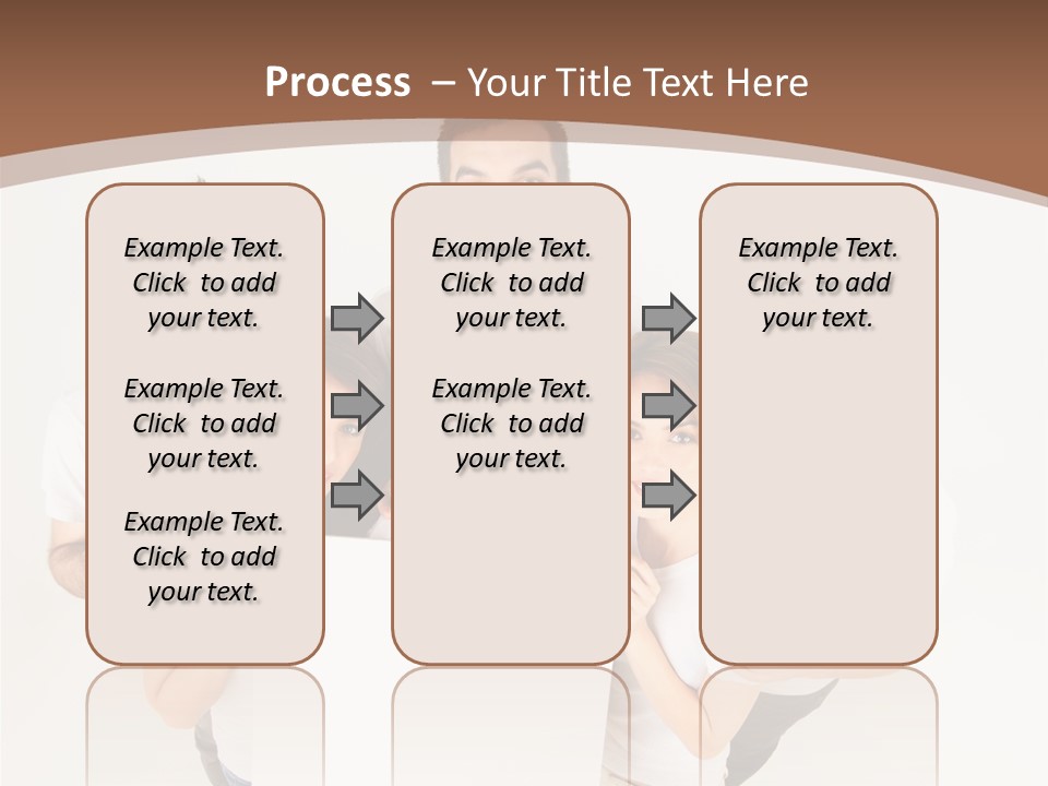 Male Young Advertise PowerPoint Template