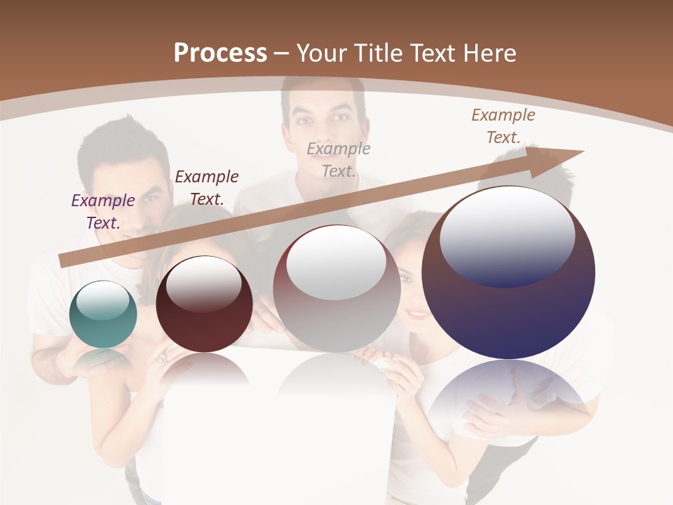 Male Young Advertise PowerPoint Template