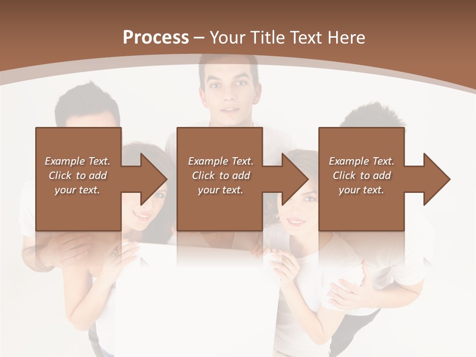 Male Young Advertise PowerPoint Template