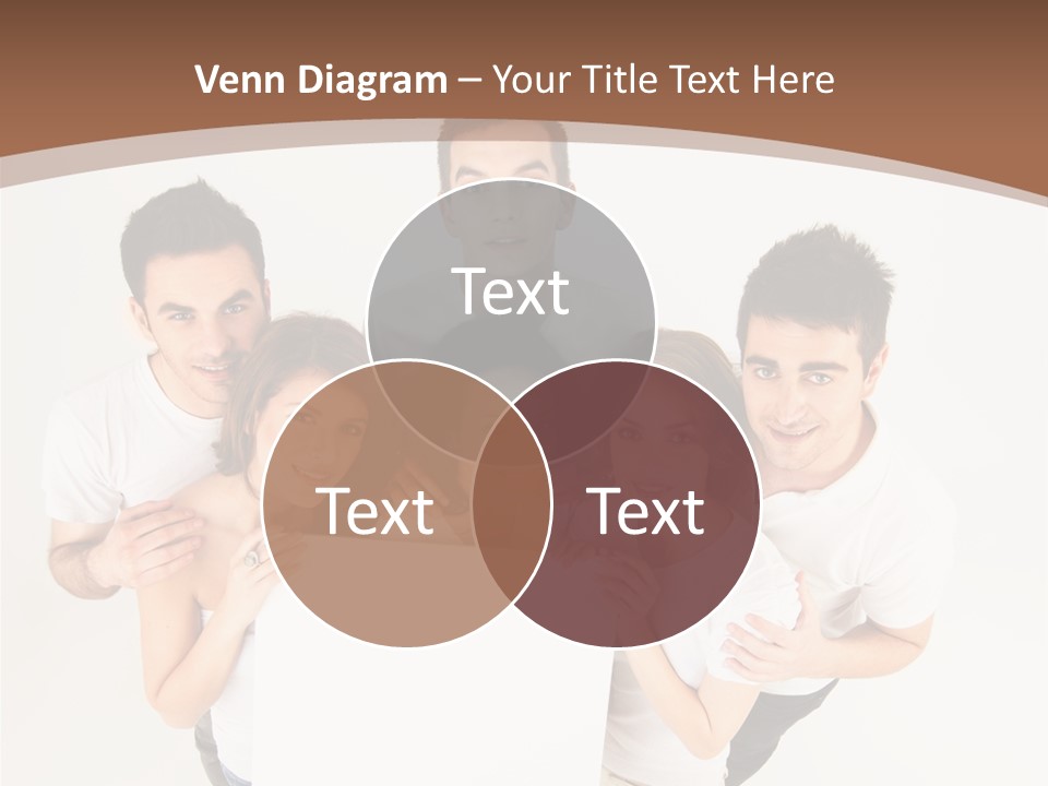 Male Young Advertise PowerPoint Template