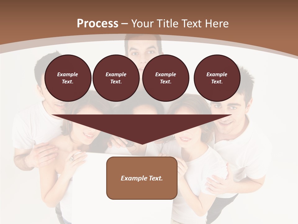 Male Young Advertise PowerPoint Template