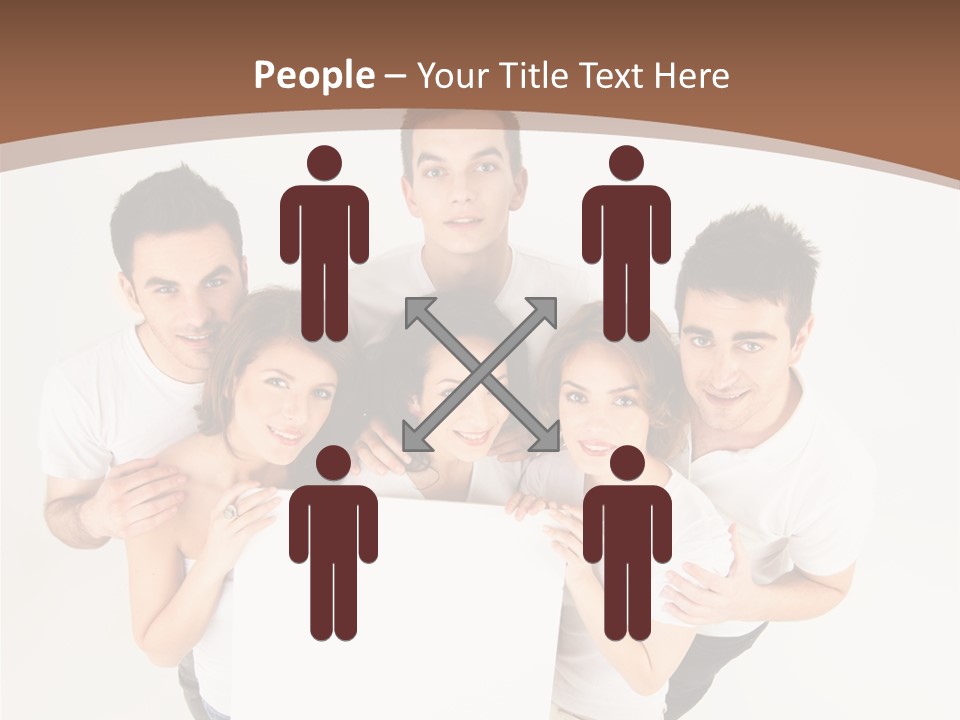 Male Young Advertise PowerPoint Template