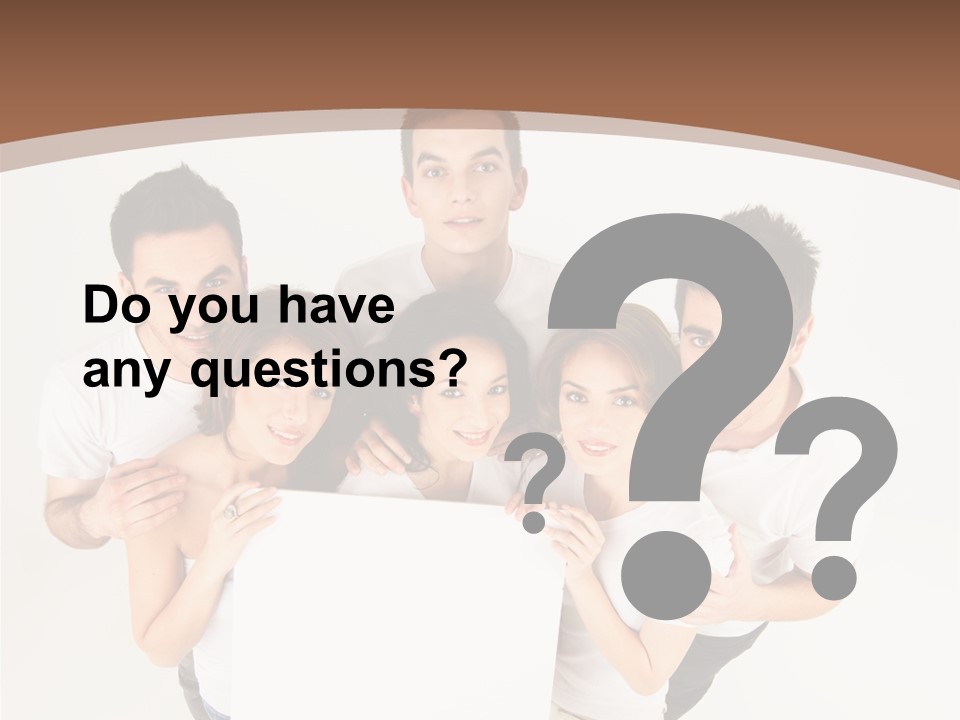 Male Young Advertise PowerPoint Template