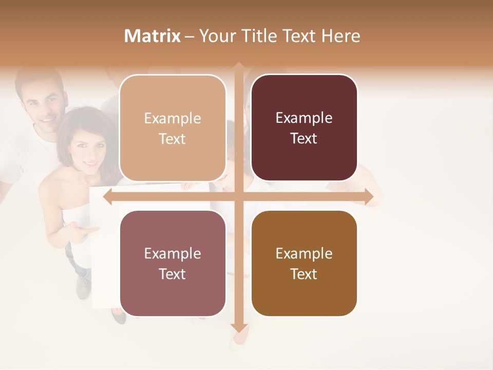 Copyspace Male Edge PowerPoint Template