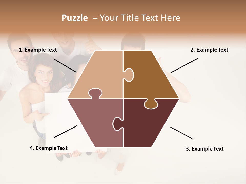 Copyspace Male Edge PowerPoint Template