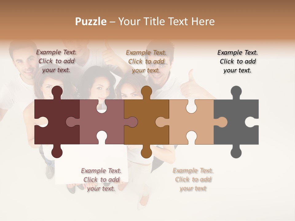 Copyspace Male Edge PowerPoint Template