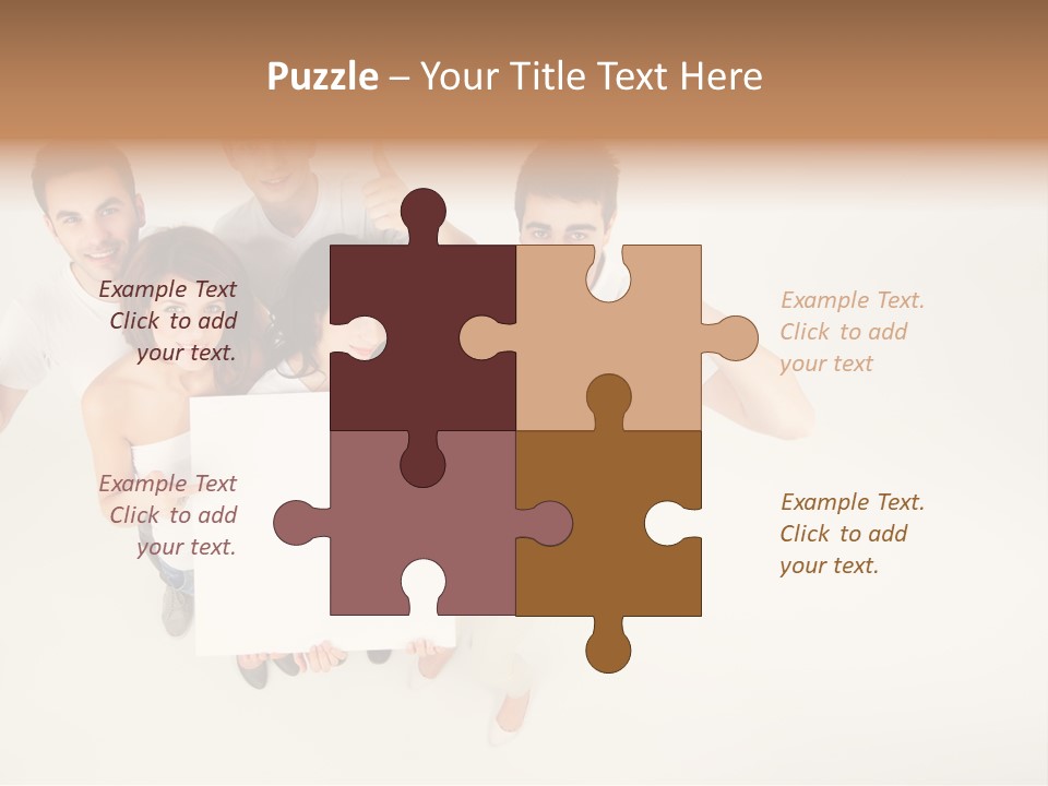 Copyspace Male Edge PowerPoint Template