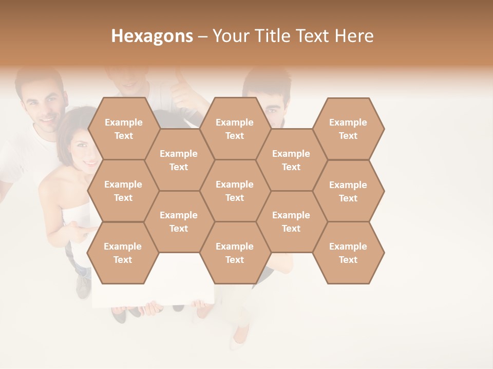 Copyspace Male Edge PowerPoint Template