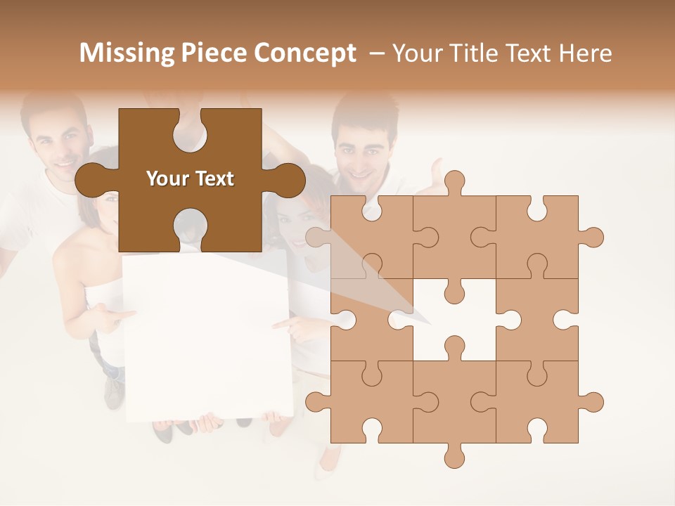 Copyspace Male Edge PowerPoint Template