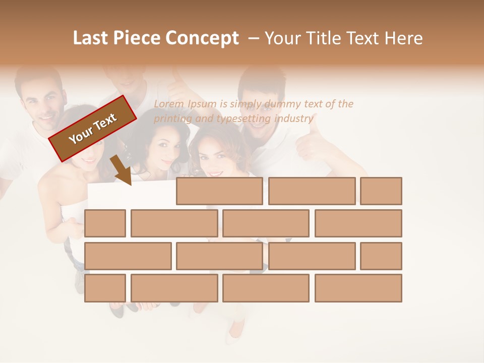 Copyspace Male Edge PowerPoint Template