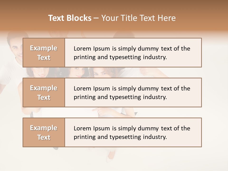 Copyspace Male Edge PowerPoint Template