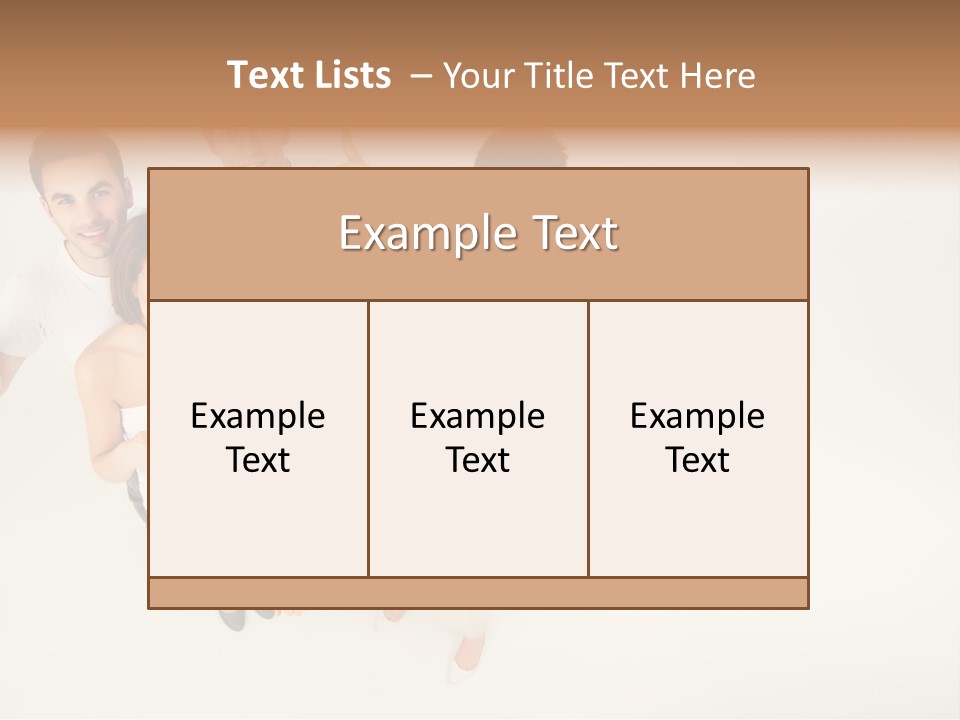 Copyspace Male Edge PowerPoint Template