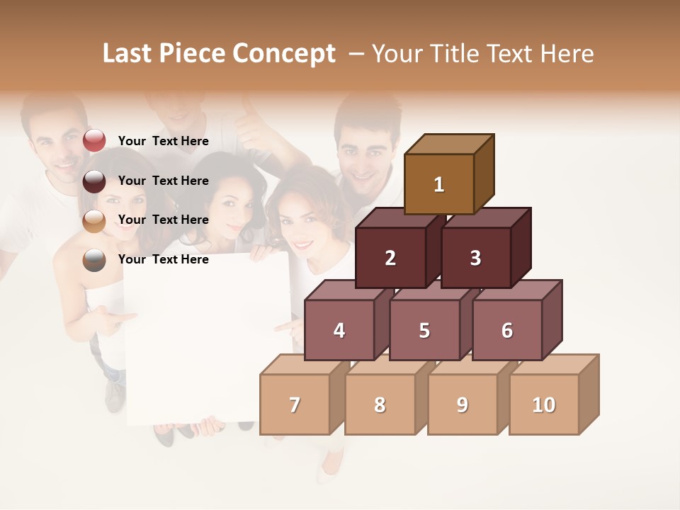 Copyspace Male Edge PowerPoint Template