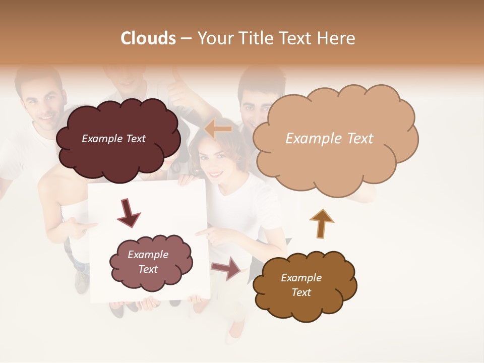 Copyspace Male Edge PowerPoint Template