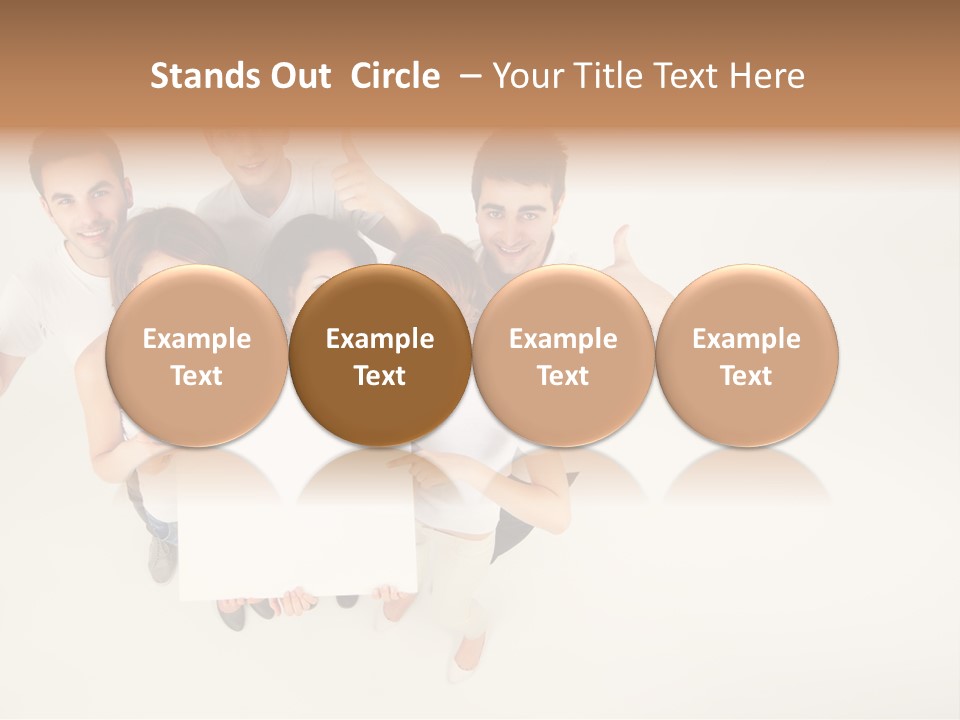 Copyspace Male Edge PowerPoint Template