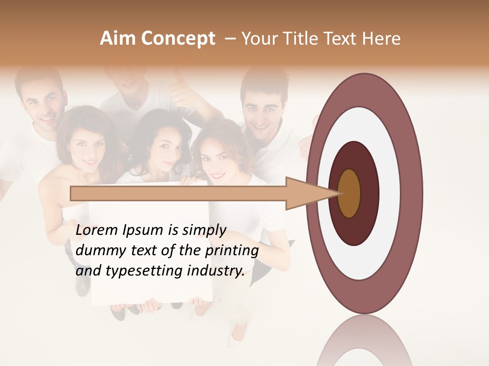 Copyspace Male Edge PowerPoint Template