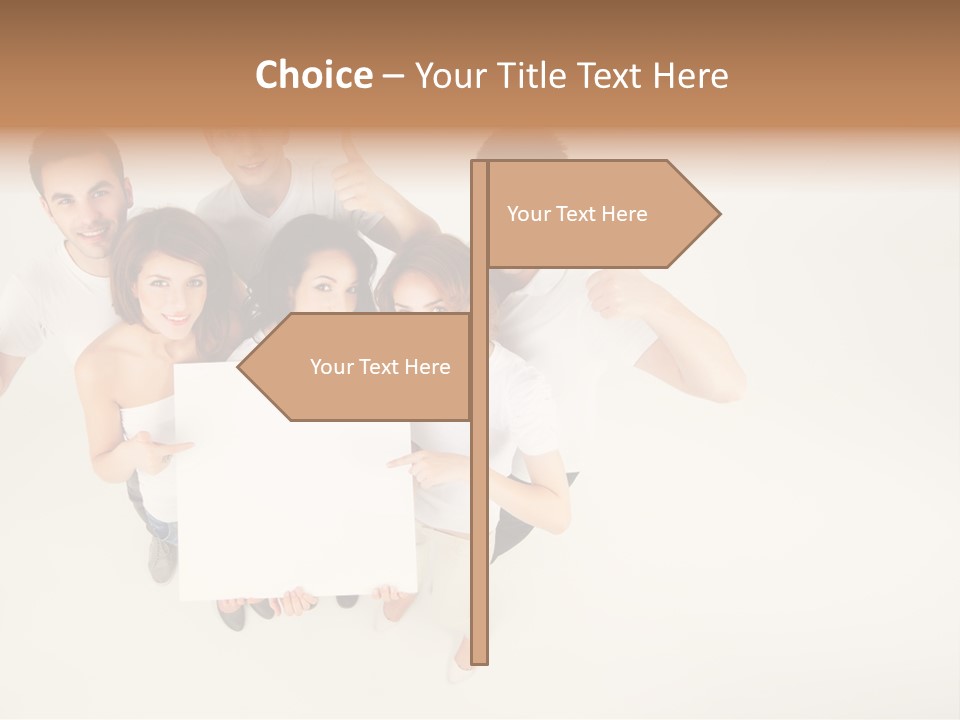 Copyspace Male Edge PowerPoint Template