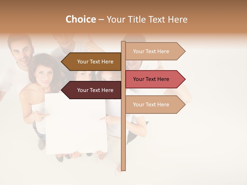 Copyspace Male Edge PowerPoint Template