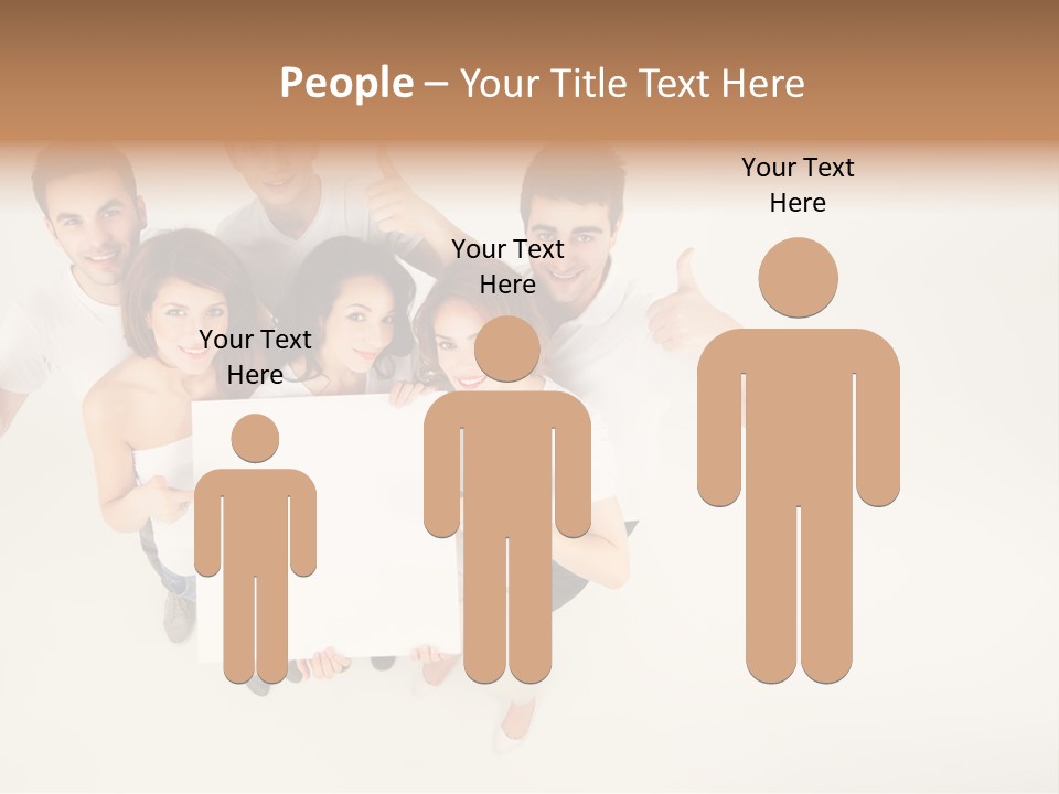 Copyspace Male Edge PowerPoint Template