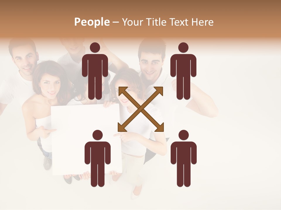 Copyspace Male Edge PowerPoint Template