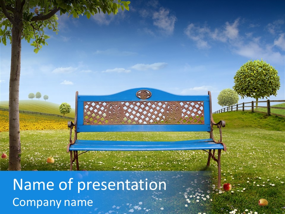 Ecology Fancy Ground PowerPoint Template