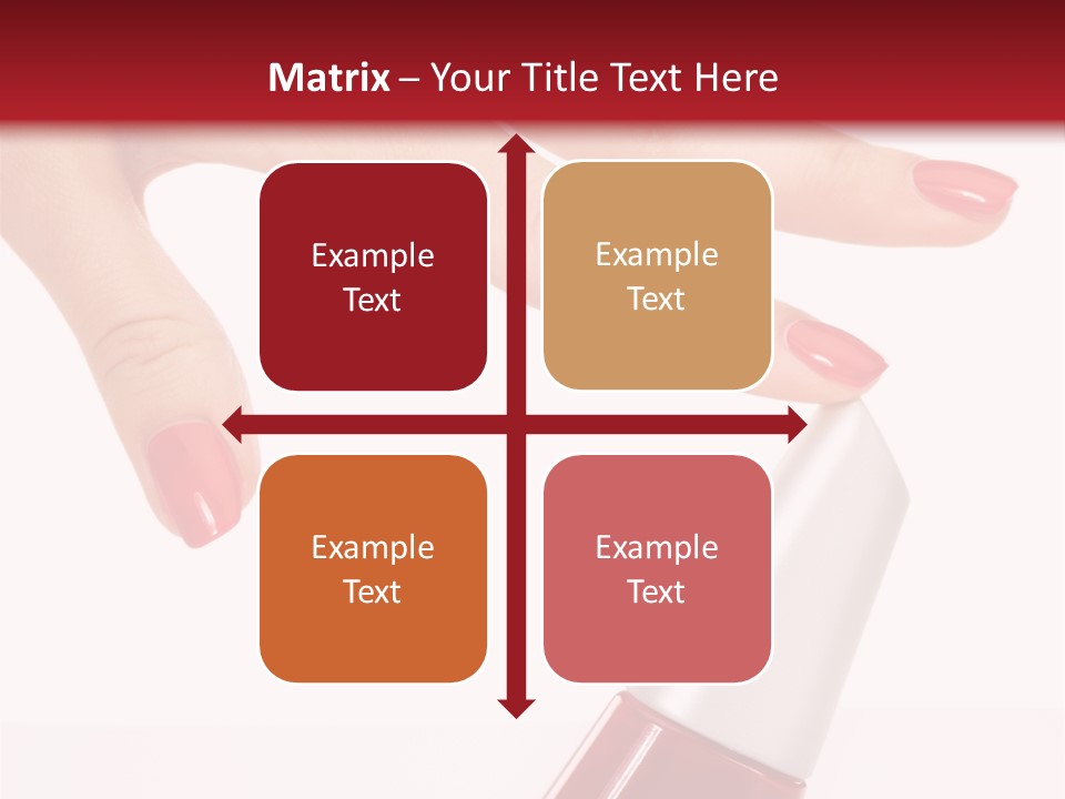 Luxury Purity Fingernail PowerPoint Template