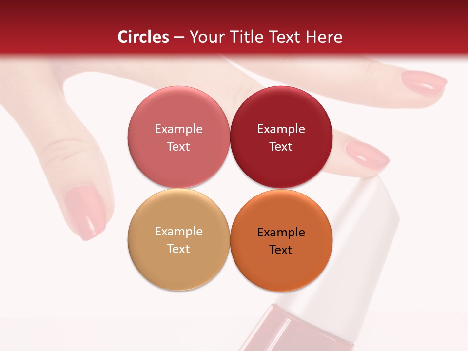 Luxury Purity Fingernail PowerPoint Template