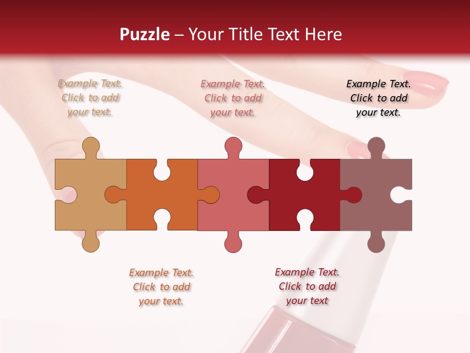 Luxury Purity Fingernail PowerPoint Template