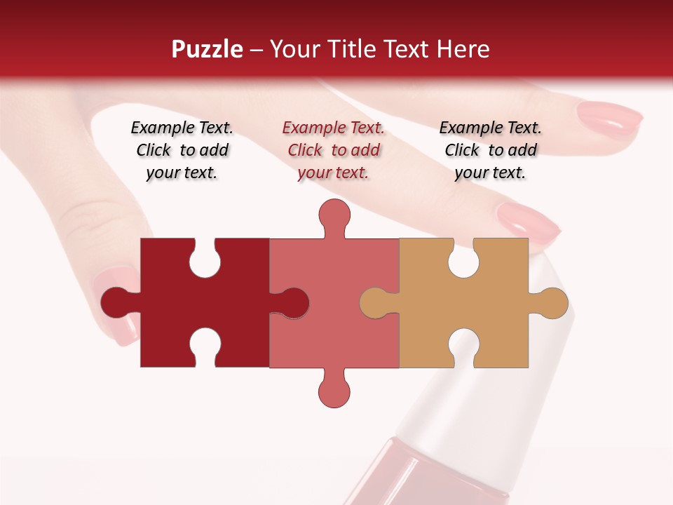 Luxury Purity Fingernail PowerPoint Template