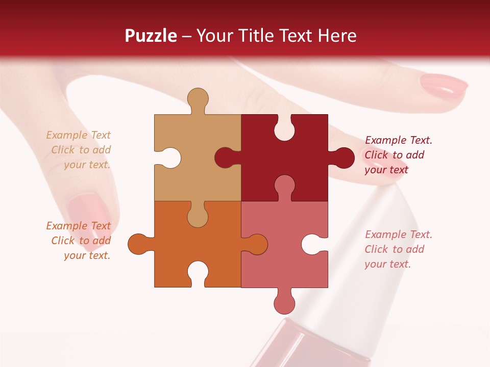 Luxury Purity Fingernail PowerPoint Template