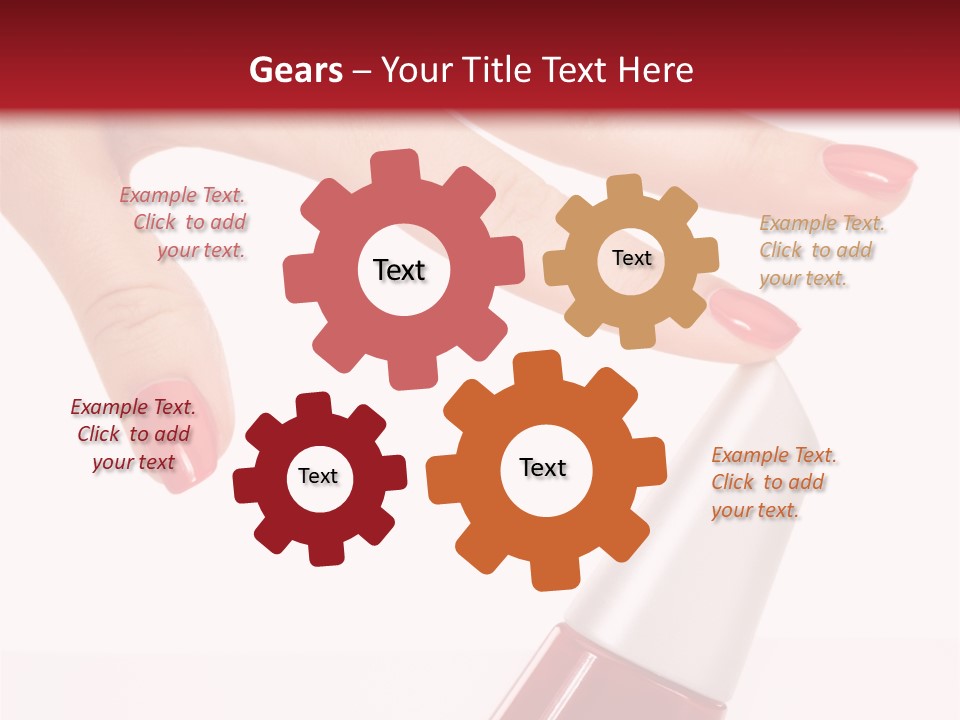 Luxury Purity Fingernail PowerPoint Template