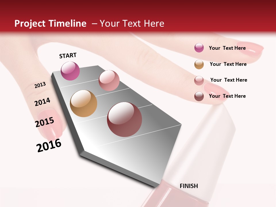 Luxury Purity Fingernail PowerPoint Template